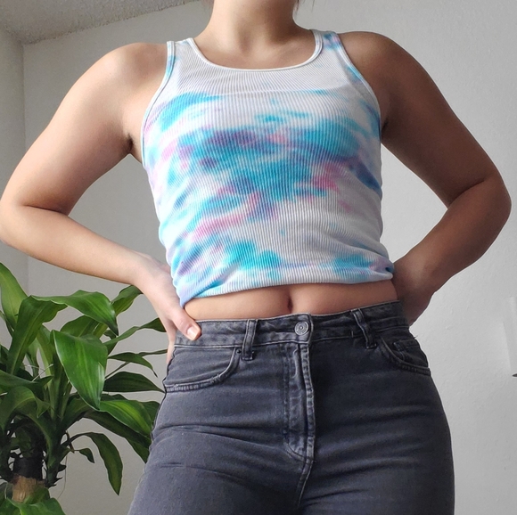 Tie Dye Hanes Tank Top - Picture 1 of 3